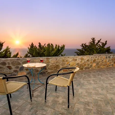 Villa Sea-sunset Views Lefkothea With Private Pool Near Elafonissi *