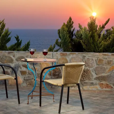 Sea-sunset Views Lefkothea With Private Pool Near Elafonissi Villa AmigdhalokeFálion